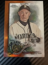 2022 Topps Chrome Allen & Ginter Ichiro Orange Refractor /25 #66