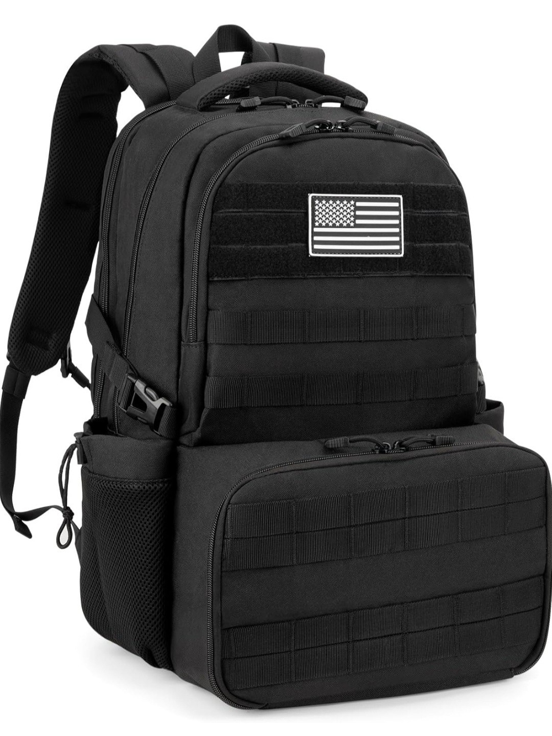 With Lunch Box For Men: Laptop Compartment Bookbag Wit