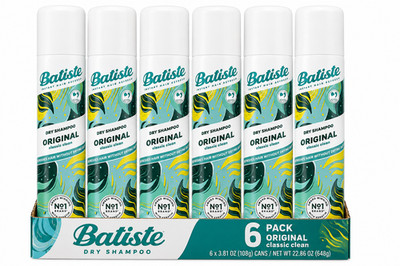 6 Pack Batiste Original Dry shampoo Classic Clean 3.81 oz Free Shipping