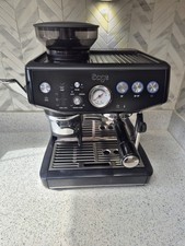 Sage Barista Express Impress Espresso Machine – Black Stainless Steel Ex-Display