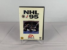 NHL 95 (Sega Genesis, 1994) CIB Tested Working
