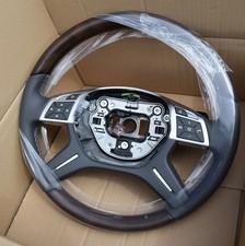 Original Mercedes w166 Holzlenkrad GL ML A1664600118 7J14 basaltgrau dunkel Holz Original Mercedes w166 Holzlenkrad GL ML A1664600118 7J14 basaltgrau dunkel Holz