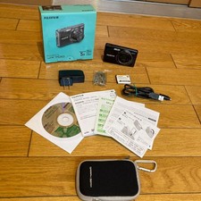 FUJIFILM FinePix JX700 Black With Box Accessories Tested Working From Japan