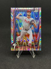 2025 Topps Chrome - Zack Wheeler #189 RayWave Refractor