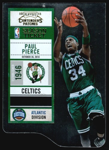 2010-11 Panini Playoff Contenders Season Ticket Paul Pierce Die-Cut /99 - Picture 1 of 2