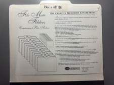 CREATIVE MEMORIES FILE MATE FOLDERS - PACK OF 13 WITH CENTER TABS NIP