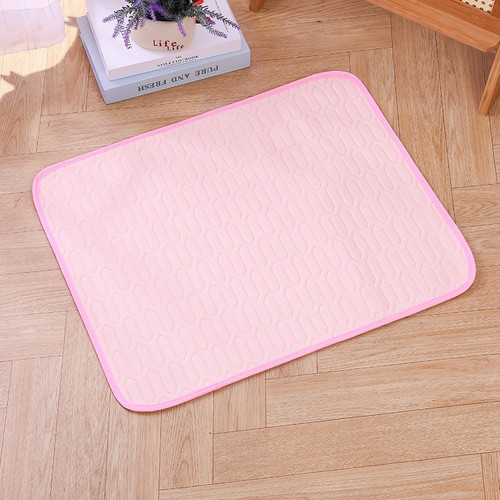 Sommer Eis Seide Atmungsaktiv Haustier Kühlmatte für Katzen Hunde Latex Pad Schlafmatte - Bild 15 von 16