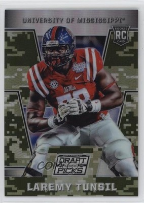 2016 Panini Prizm Collegiate Draft Picks Camo /199 Laremy Tunsil Rookie RC 0e1b