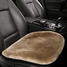 Genuine Sheepskin Car Seat Cushion Seat Covers For Cars Trucks Suv Comfort Se...