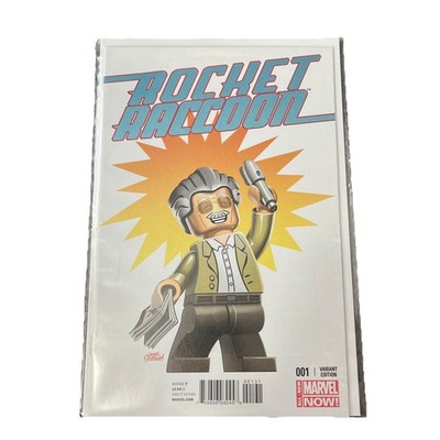 Rocket Raccoon #1 Stan Lee Lego Variant Castellani Cover Marvel 2014