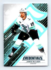 #44 2024-25 Upper Deck Credentials [ Jared McCann Seattle Kraken