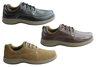 Mens Bradok Classic Lace Comfortable Leather Shoes Made In Brazil - ModeShoesAU