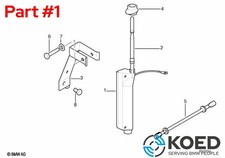 Original BMW Antennenfuss Kurzstabantenne 65218375159