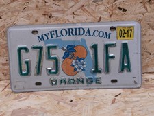 NUMMERNSCHILD USA FLORIDA SUNSHINE STATE  US KENNZEICHEN LICENSE PLATE 1FA
