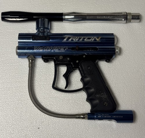 Triton Paintball Marker Blue & Black UNTESTED