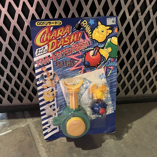 AMADA Pokemon Chara Dash Figure Toy Charizard Vintage Japan import