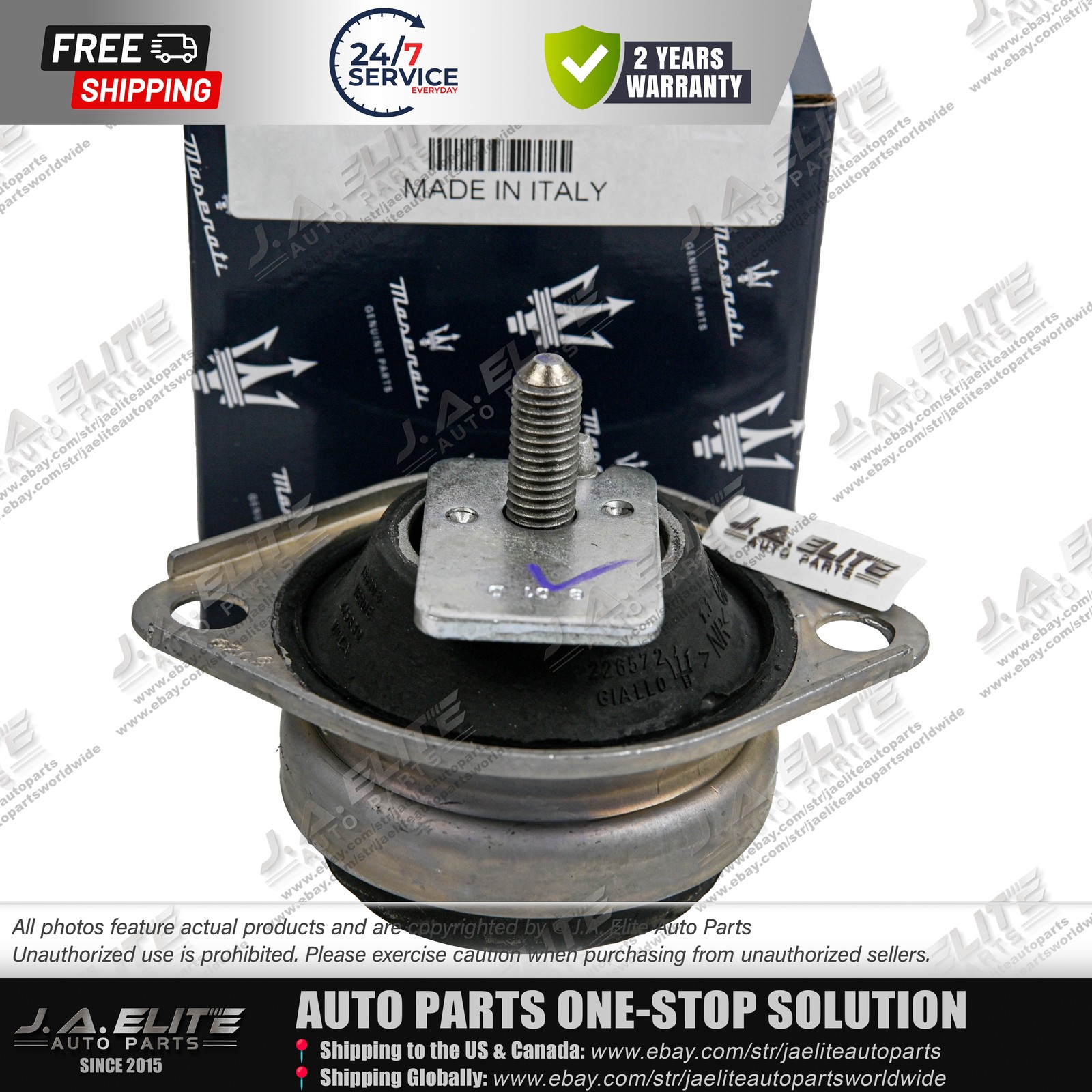 Gearbox Transmission Mount fits Maserati Quattroporte GT GC 196865