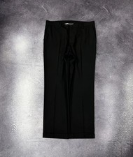 Versace Jeans Couture Men’s Black Relaxed Fit Luxury Dress Pants 38/52