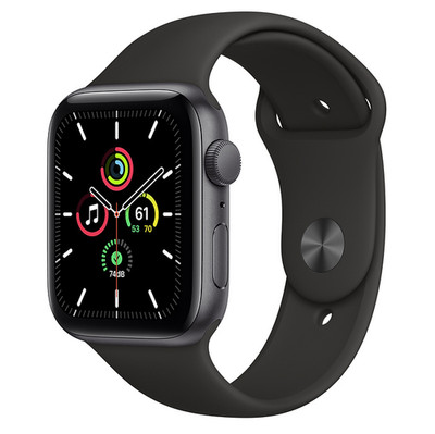 Apple Watch SE Aluminum 44 mm (2020) | GPS | space grey | Sport Band black
