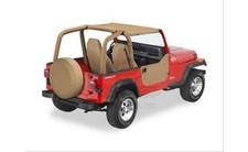 Bestop Soft Top Strapless Bikini Polymer Cloth Spice Fits Jeep Wrangler Each