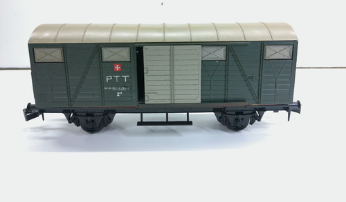 Lima Spur 0 gedeckter Güterwagen "PTT" 50 85 00-03 290-0, ohne OVP # 6191 | Zustand: Gebraucht