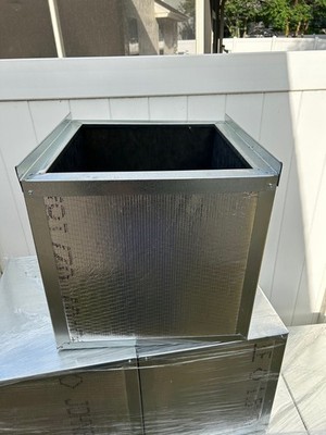 Air Handler Stand, Boxed In. 21.5 ''W x 22''D x 20''H with or without flange