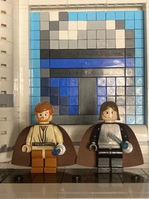 LEGO Star Wars 7283 Anakin Skywalker and Obi-Wan Kenobi Minifigures 7257