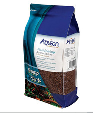 Aqueon Plant and Shrimp Aquarium Substrate, Aqua Soil for Fish Tanks, 5 Pounds