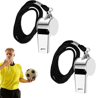 2 Stück Trillerpfeife Sportunterricht, Schiedsrichter Pfeife, Trillerpfeife 