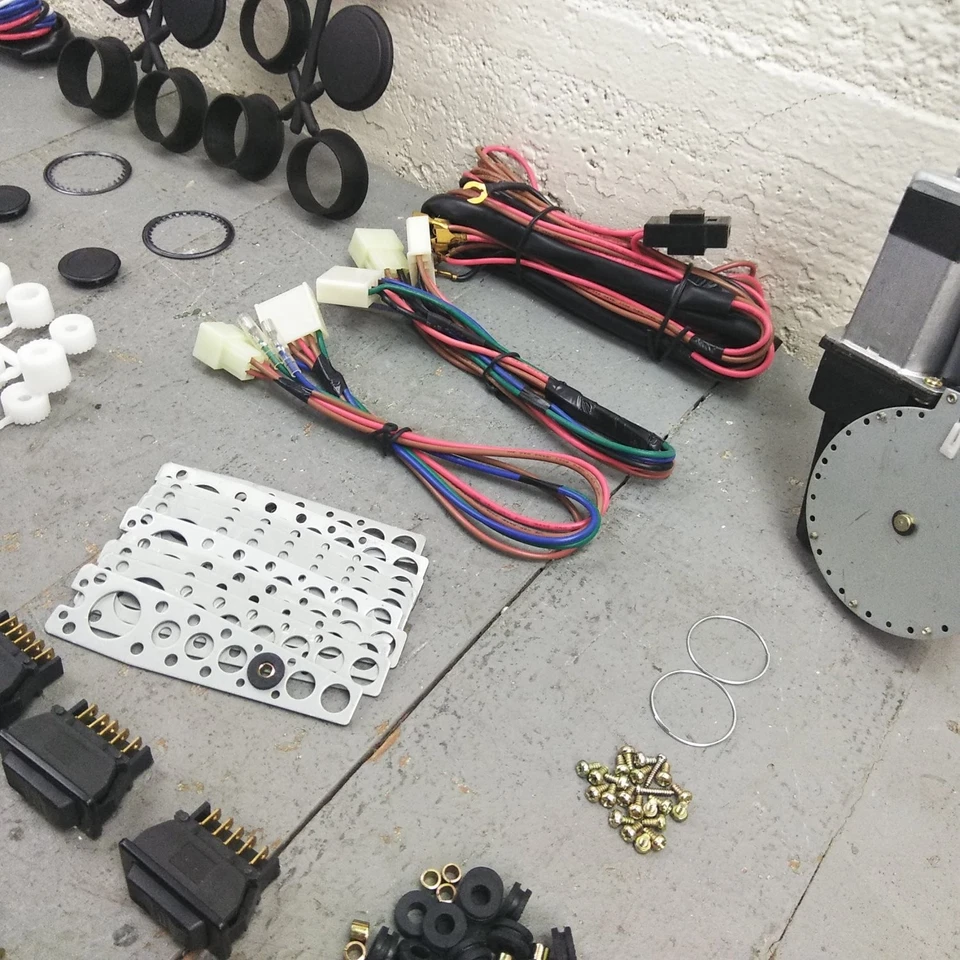 Kit de conversión de manivela de ventana eléctrica Chevy Impala 1965-1976 carrocería B + 3 interruptores Foto 3 de 4