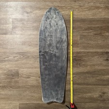 NUOVO FAI DA TE nero skateboard surfboard cruiser longboard deck 31”x10” legno acero