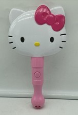 Hello Kitty Handheld Toy Makeup Mirror Portable w/Battery Light WORKS GREAT