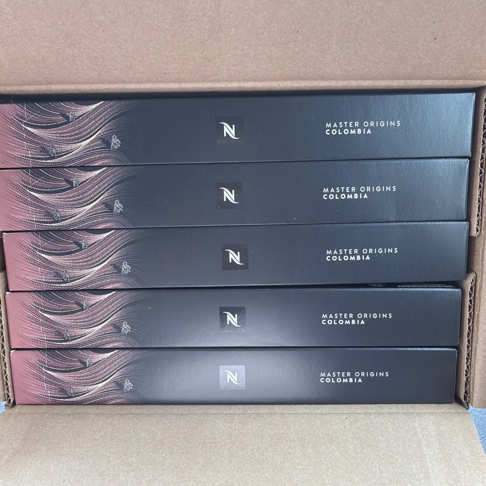 Nespresso Original Colombia Master Origins Medium Roast 50 Capsules BB 5/31/26