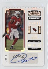 2022 Panini Contenders Rookie Ticket Stub 28/43 Jesse Luketa #260 Auto b8h