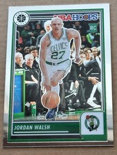 2023-24 Panini Hoops Premium Stock Jordan Walsh RC #18 Boston Celtics