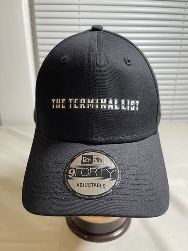 New Era Hat 9forty Adjustable Black Terminal List Prime Video Hat