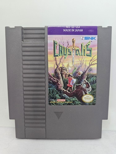 Crystalis NES Con Caja Original, Sin Manual, Auténtico 1990 Excelente Estado - Imagen 14 de 18