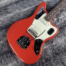 Fender Fsr Made In Japan Traditional Ii 60S Jaguar Rw Fiesta Red Matching Head