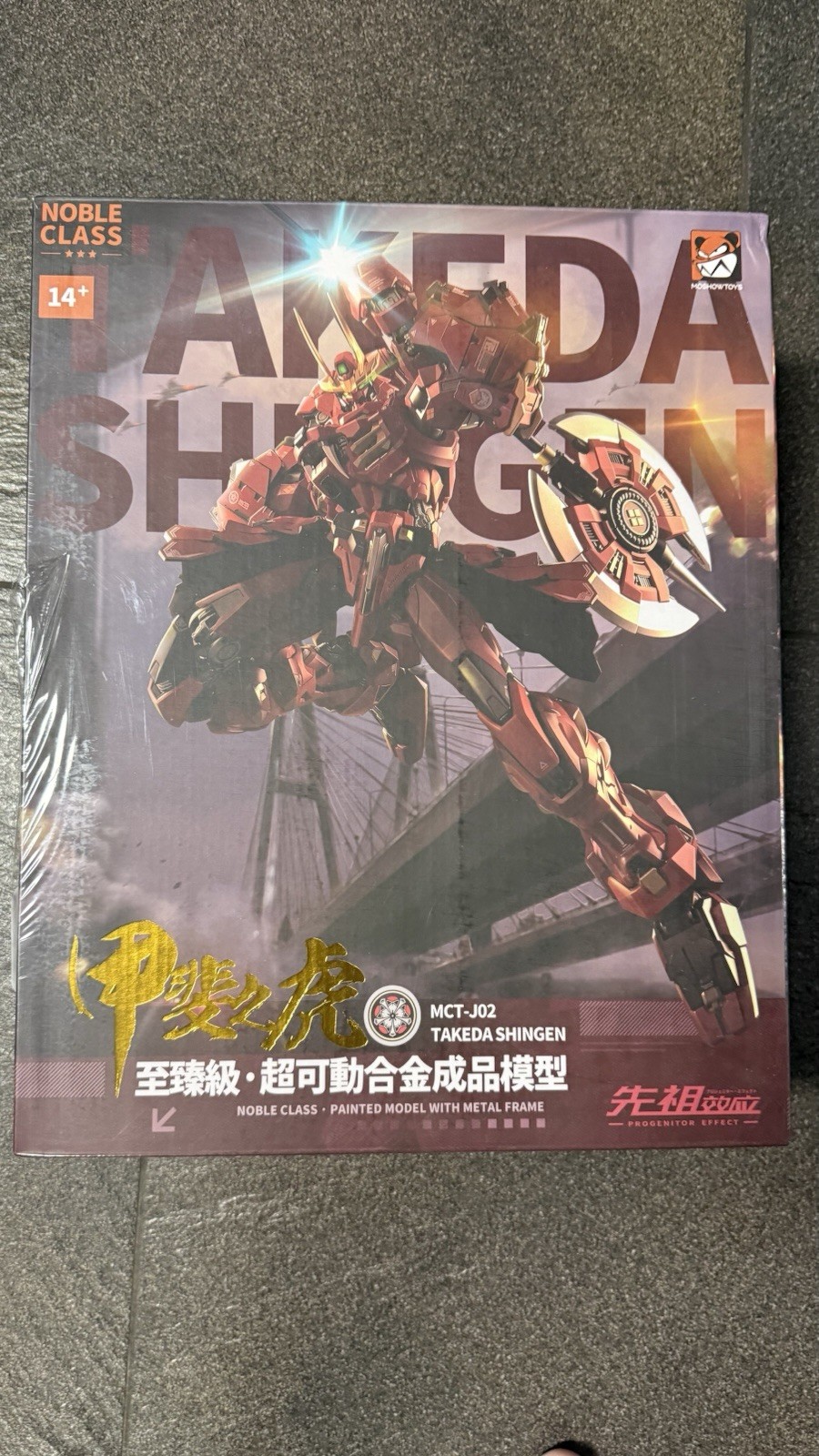MOSHOWTOYS 1/72 MCT-J02 Takeda Shingen Efecto Progenitor Clase Noble