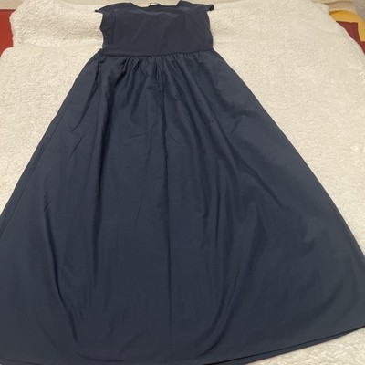 Maxi Kleid L 40 Marke Stradivarius dunkelblau neu ohne Ettikett