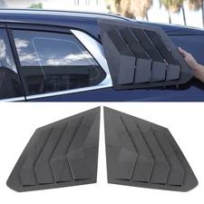 ABS Carbon Fiber Rear Window Side Louvers Vent Accessories For BMW X3 2025-2026