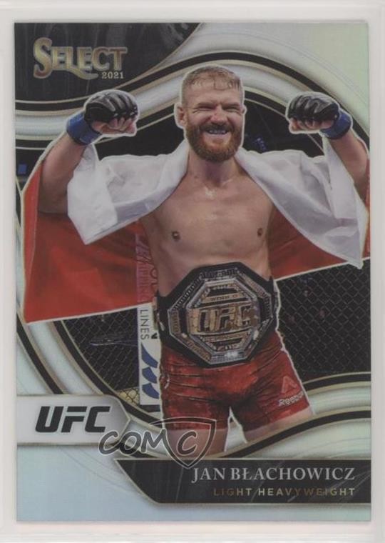 2021 Panini Select UFC Octagonside Silver Prizm Jan Blachowicz #225 0f92