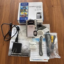 OLYMPUS Tough TG-820 Compact Digital Camera Tested Working Seller Japan