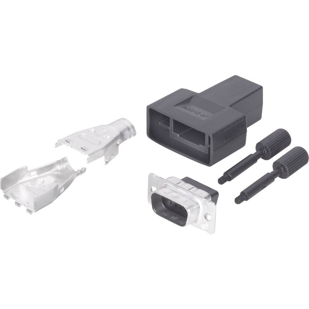Embase SUB-D 78 pôles TE Connectivity AMPLIMITE HD-22 pour intégration rack