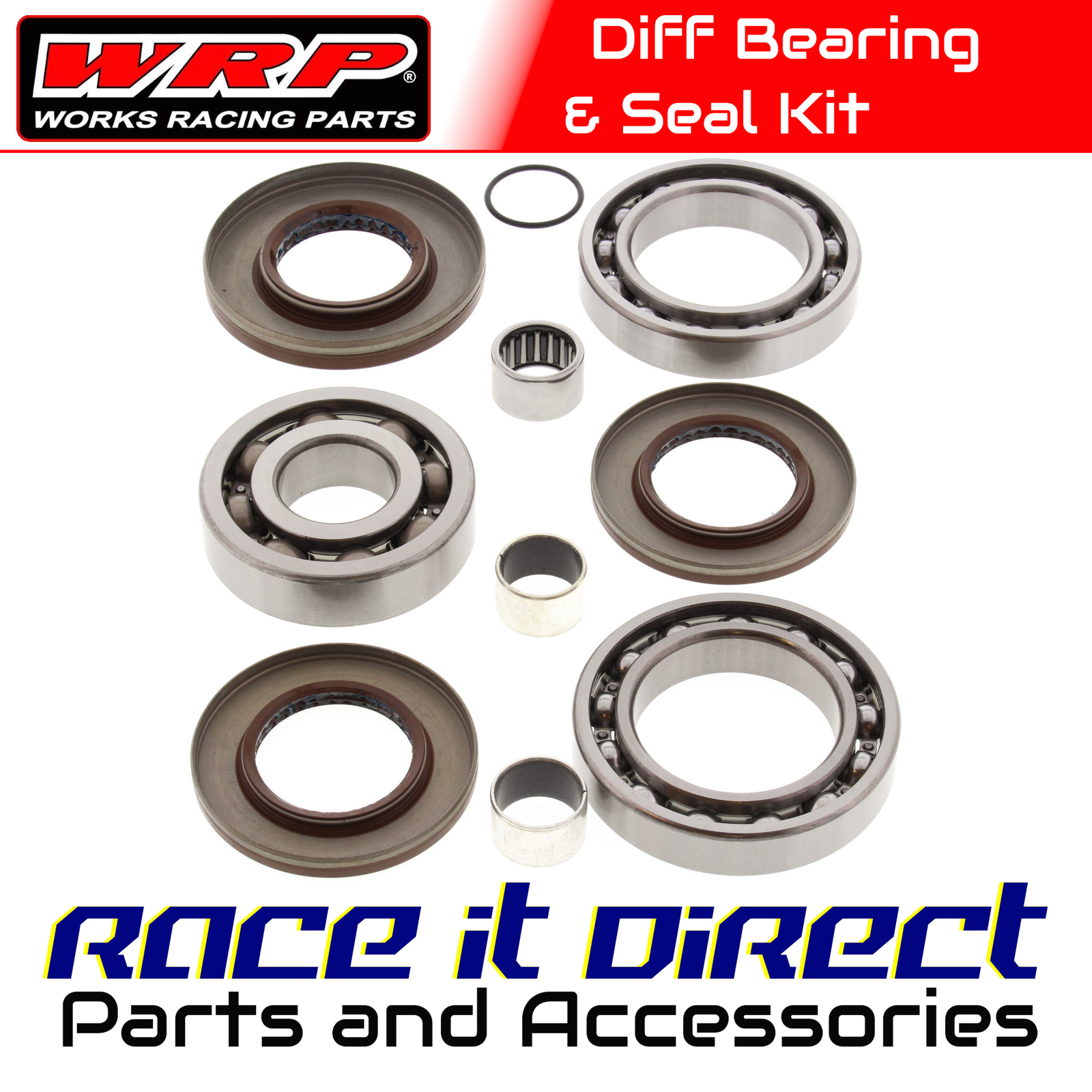 Diff Bearing & Seal Kit for Polaris Sportsman 850 XP HO EPS MD 2015 Rear WRP