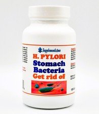 NATURAL PLANTS FOR H. PYLORI ID WOMEN  MEN - ORGANIC - 120 CAPS - MADE IN USA