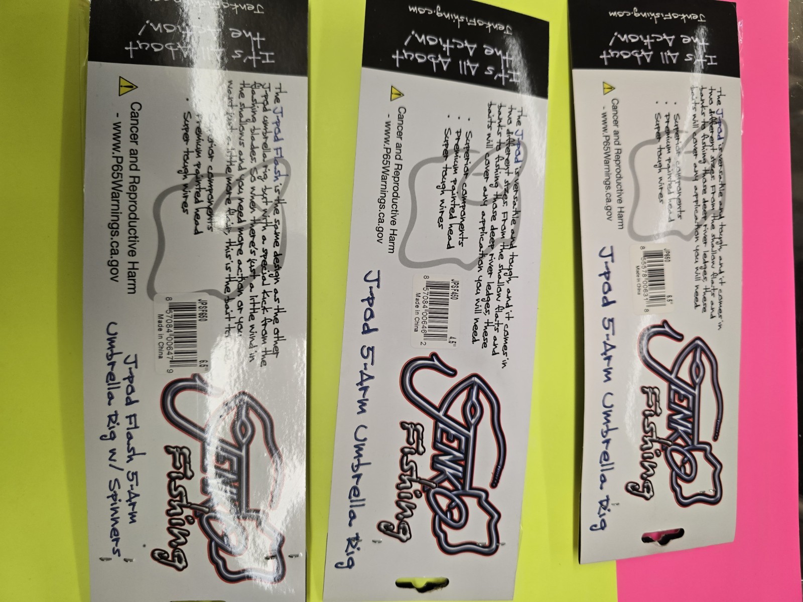 Jenko Umbrella Rig Lot Of 3 - Image 4