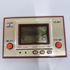 Nintendo Game & Watch Helmet CN-07 Japanese Retro Handheld System Used