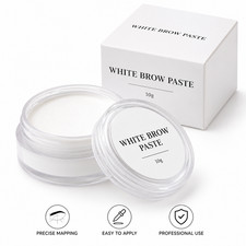 Microblading Eyebrow Mapping Paste White Brow Paste 10g Brow Shaping Tool