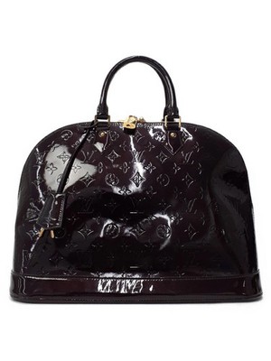 Louis Vuitton Monogram Vernis Alma GM M93595 handbag Used